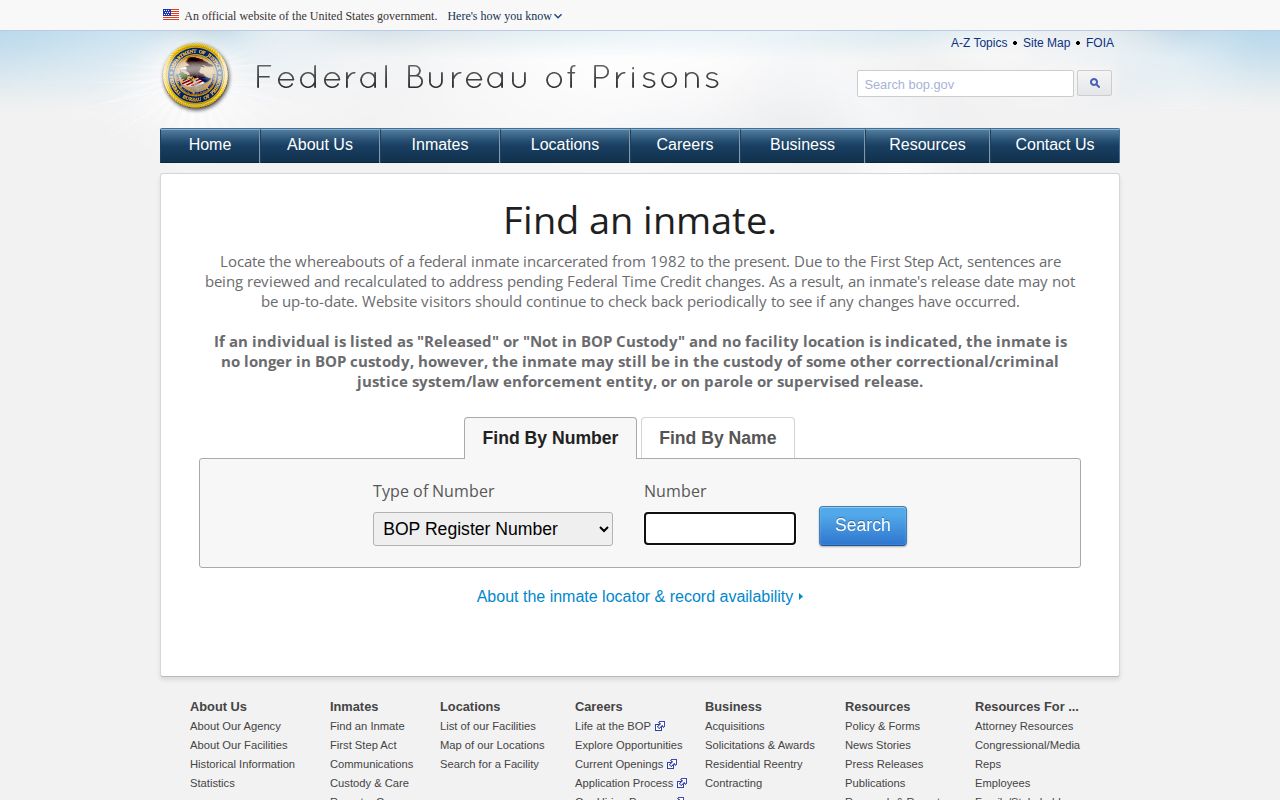 Morgan County Georgia federal custody locator used to distinguish BOP records from local wanted records